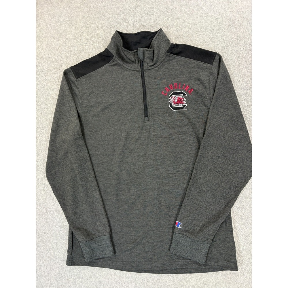 South Carolina Gamecocks Champion Stitched Logo 1/4 Zip Pullover (Men's Medium)